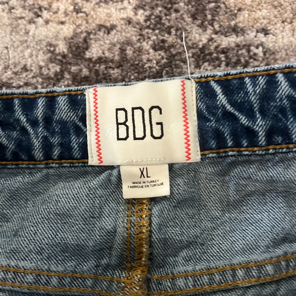 BDG Urban Outfitters Blue Denim Maxi Skirt - Picture 2 of 5